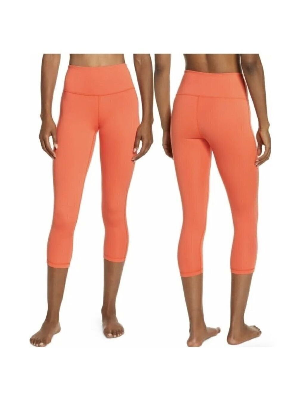New Zella | Studio Lite Crop Leggings in Red Firelight